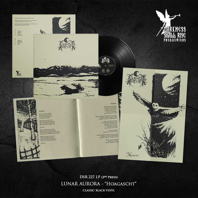 Lunar Aurora - Hoagascht　ブラックメタル　LP レコード SPKR | Lunar Aurora - Hoagascht | online kaufen