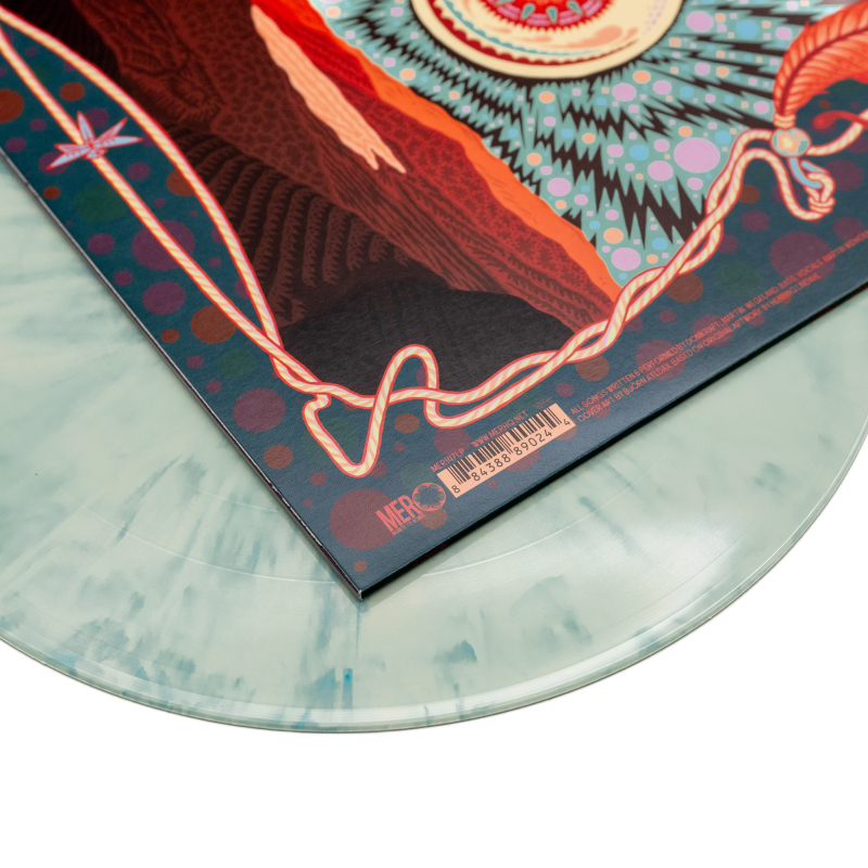 Domkraft - Domkraft Vinyl LP  |  White/Blue Marble