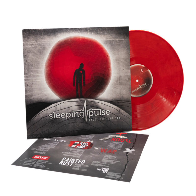 Sleeping Pulse - Under The Same Sky Vinyl LP  |  Red/Black/White Marble