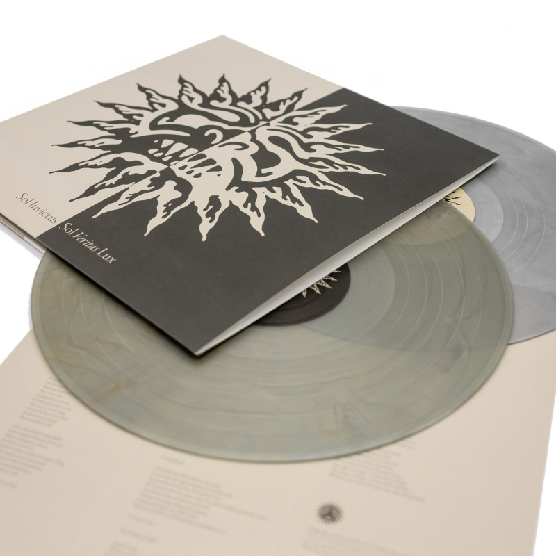 Sol Invictus - Sol Veritas Lux Vinyl 2-LP Gatefold  |  Clear/Silver Mixed