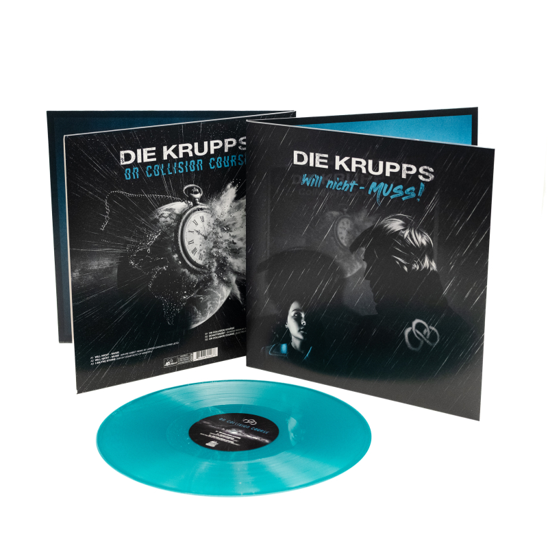 Die Krupps - Will Nicht - Muss! / On Collision Course Vinyl Gatefold LP  |  Liquid Vinyl