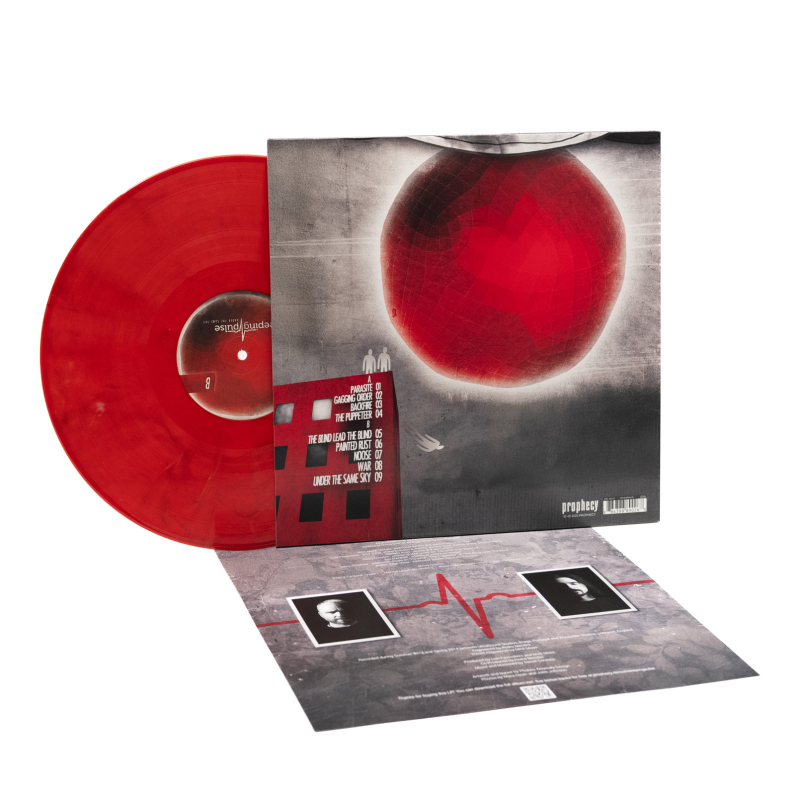 Sleeping Pulse - Under The Same Sky Vinyl LP  |  Red/Black/White Marble