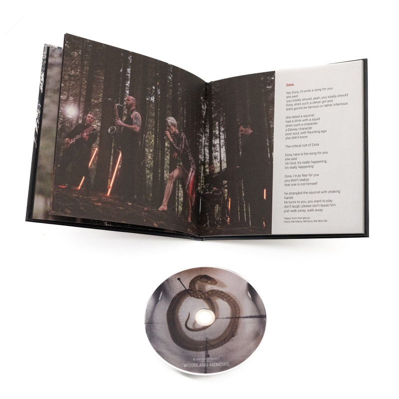 Black Nail Cabaret - Woodland Memoirs Book CD