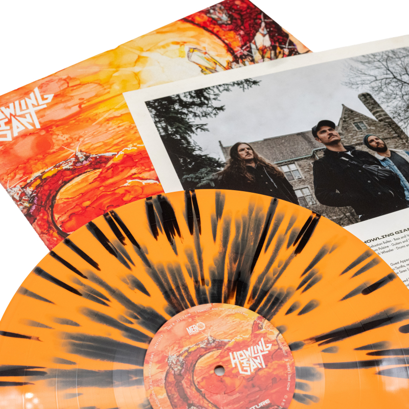 Howling Giant - Glass Future Vinyl LP  |  Orange/Black Splatter