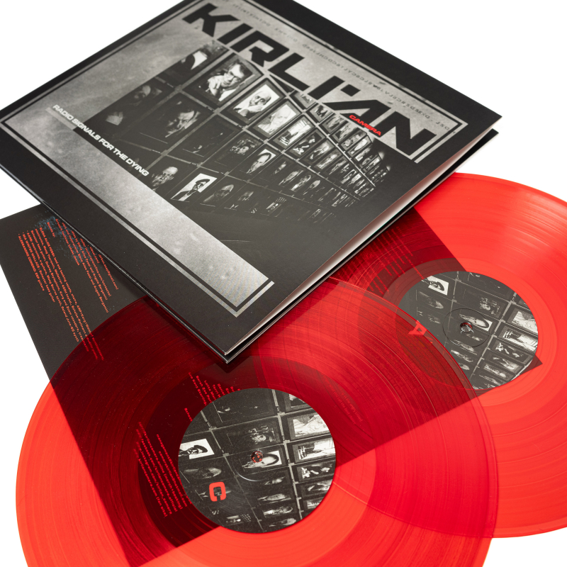 Kirlian Camera - Radio Signals For The Dying Vinyl 2-LP Gatefold  |  Transparent Red