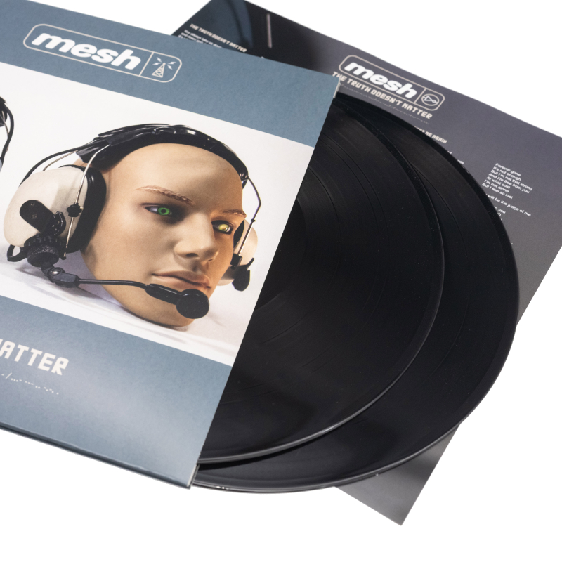 Mesh - The Truth Doesn't Matter Vinyl 2-LP Gatefold  |  Black  |  mind434 LP