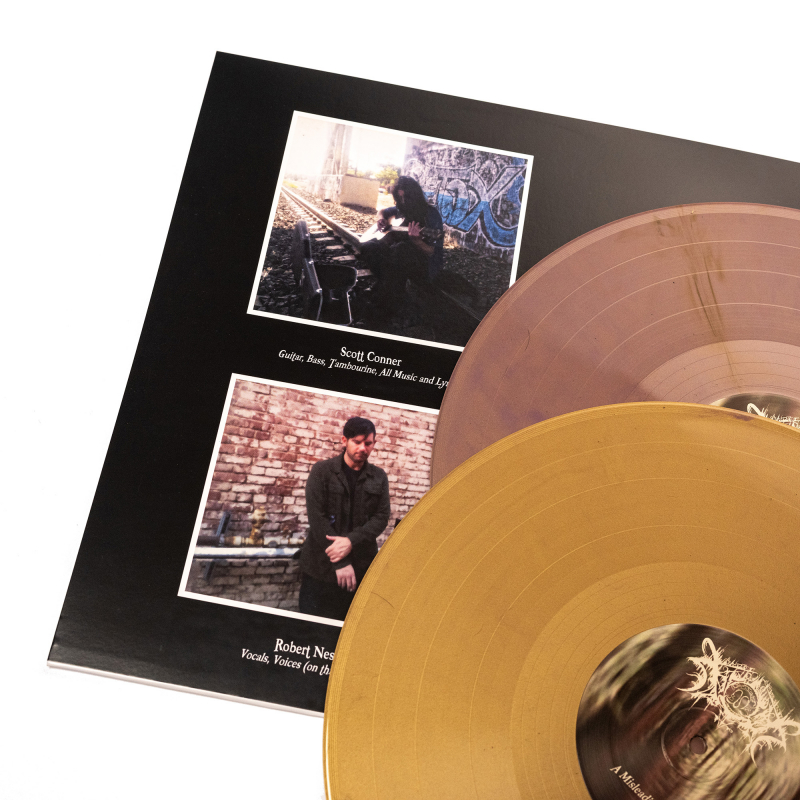 Xasthur - A Misleading Reality Vinyl 2-LP Gatefold  |  Gold/Purple Marble