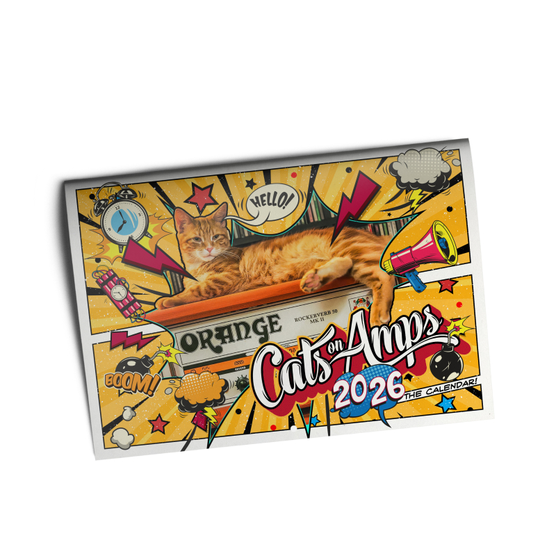 Cats on Amps - Calendar 2026 Calendar