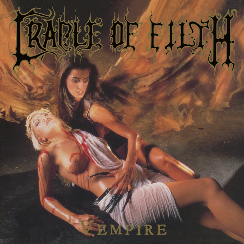 Cradle Of Filth - VEmpire, Or Dark Faerytales In Phallustein Vinyl LP  |  DSR307LPtransparentwheat