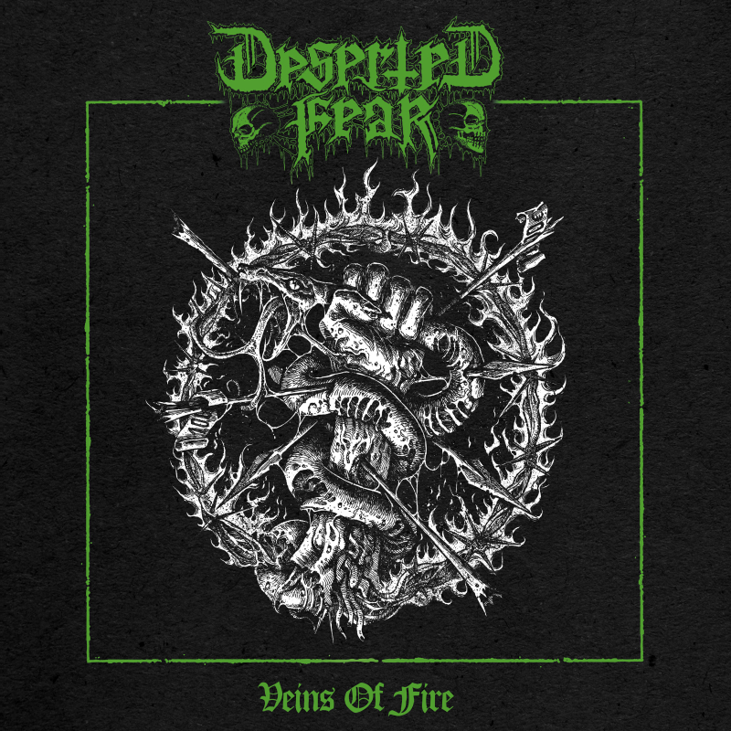 Deserted Fear - Veins Of Fire Vinyl LP  |  Black