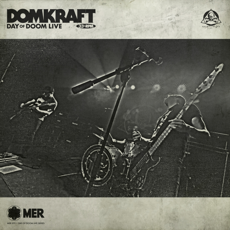 Domkraft - Day Of Doom Live Vinyl LP  |  Ocean Blue  |  MER079LP/B1