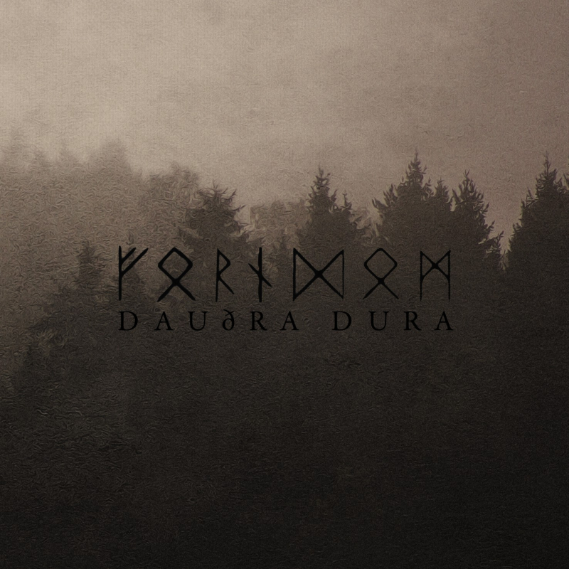 Forndom - Dauðra Dura Vinyl LP  |  Orange