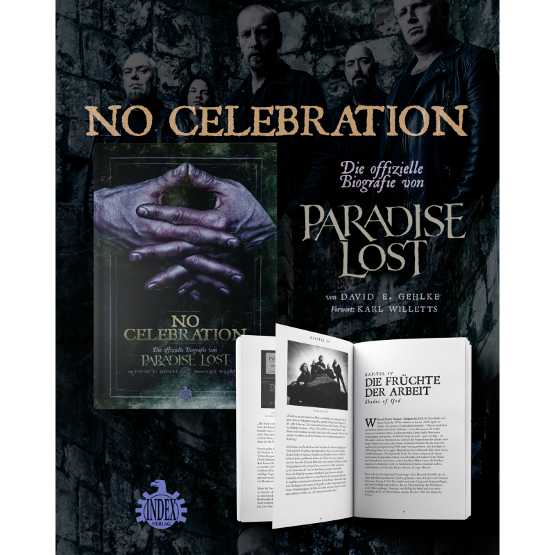 Gehlke, David E. - No Celebration - Die offizielle Biografie von Paradise Lost Book