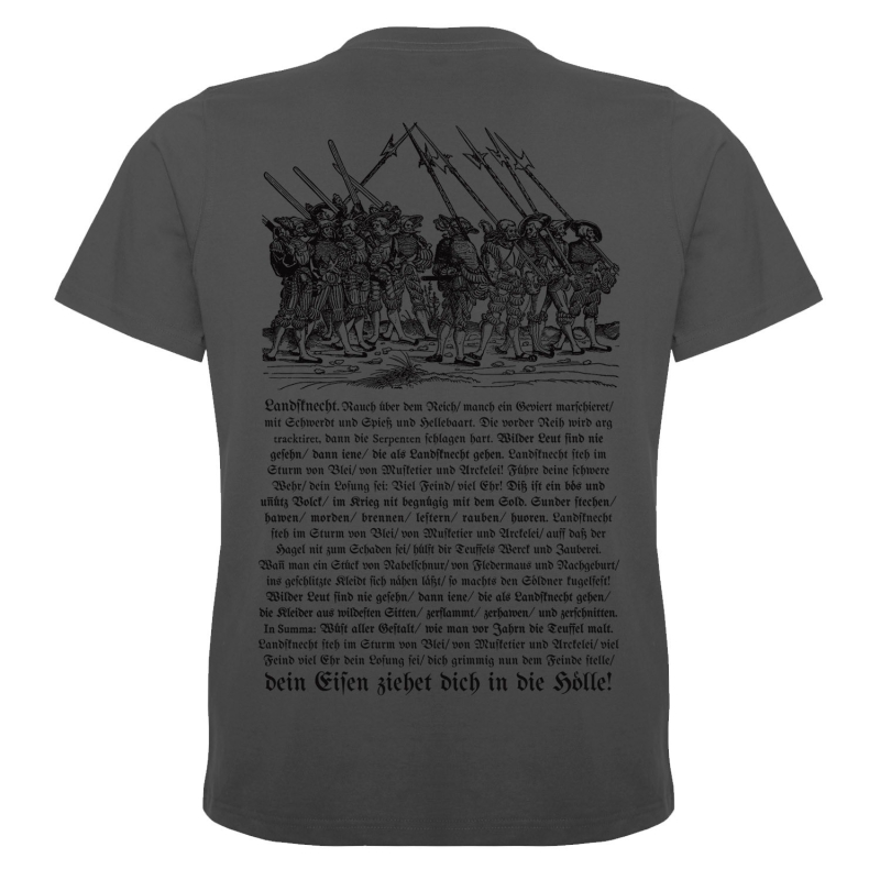 Helrunar - Landsknecht T-Shirt  |  M  |  grey
