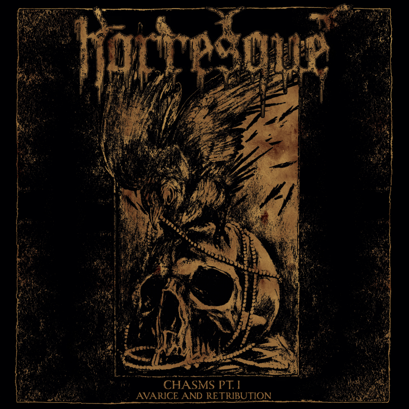 Horresque - Chasms Pt. I - Avarice and Retribution Vinyl LP  |  Clear/Black Marbled