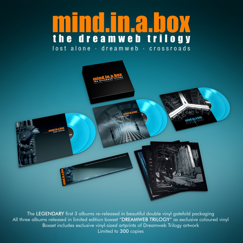 mind.in.a.box - Dreamweb Trilogy Vinyl Box  |  Sky blue