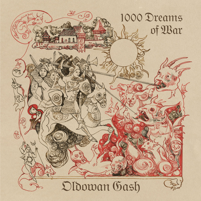 Oldowan Gash - A 1000 Dreams of War CD Digipak