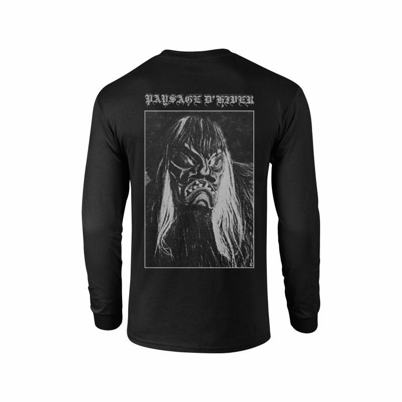 Paysage D'Hiver - Geister Longsleeve  |  XL  |  Black