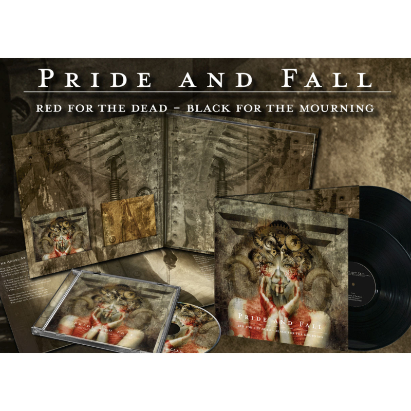 Pride And Fall - Red For The Dead - Black For The Mourning Vinyl 2-LP Gatefold + 2-CD
