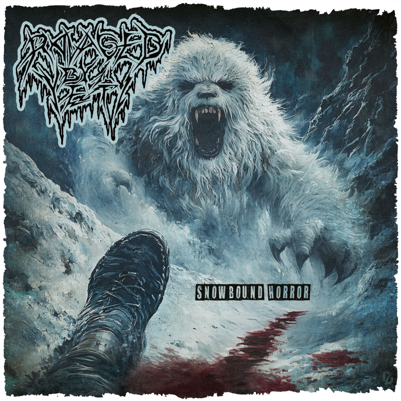 Ravaged By The Yeti - Snowbound Horror Vinyl LP  |  White/Red Splatter