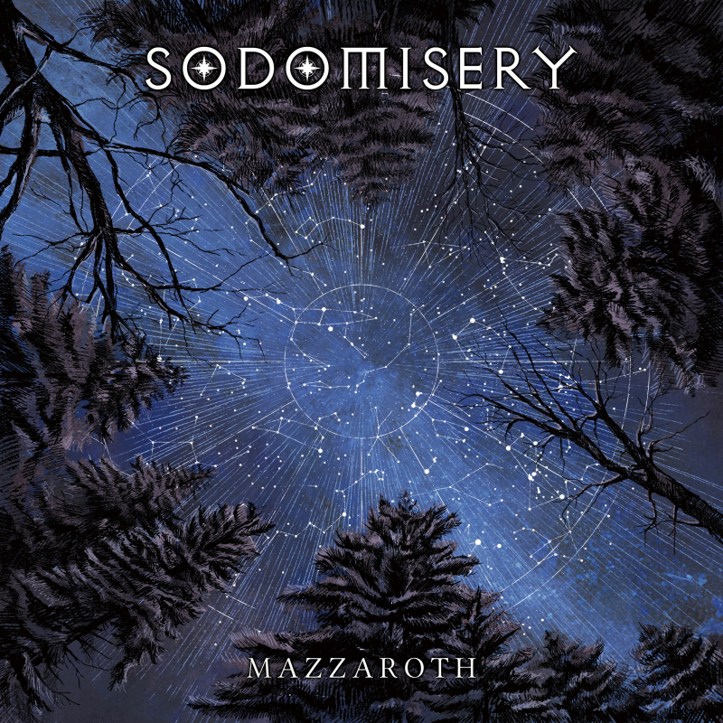 Sodomisery - Mazzaroth Vinyl LP  |  Blue/White Marble