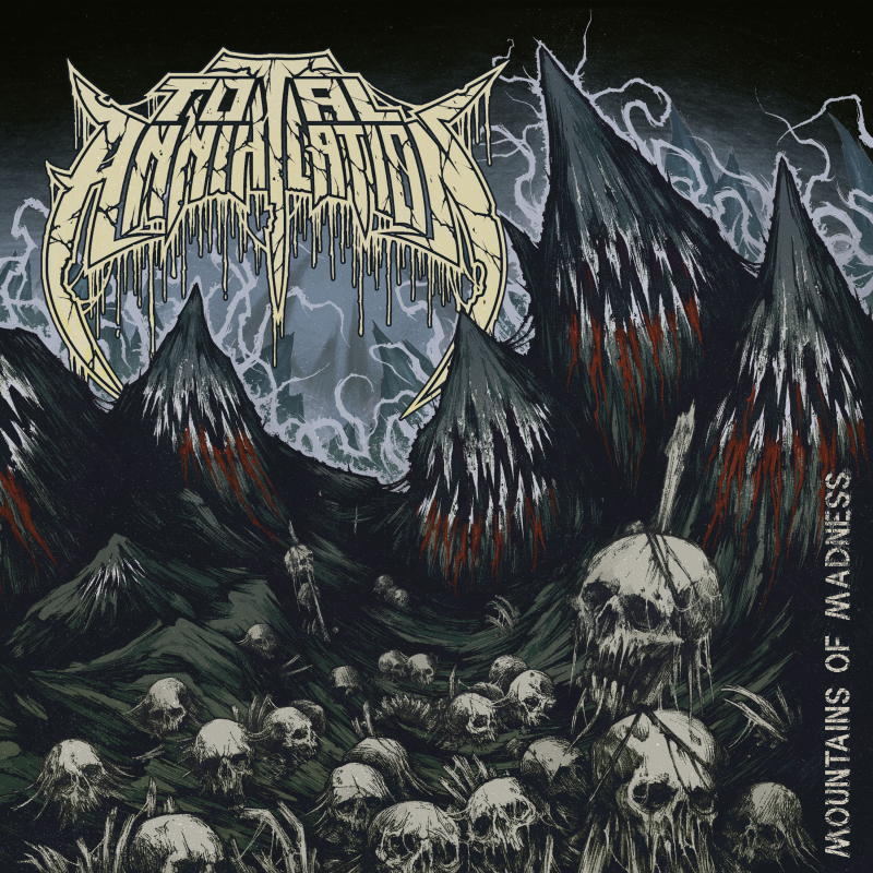 Total Annihilation - Mountains Of Madness Vinyl LP  |  Green/Yellow Marble