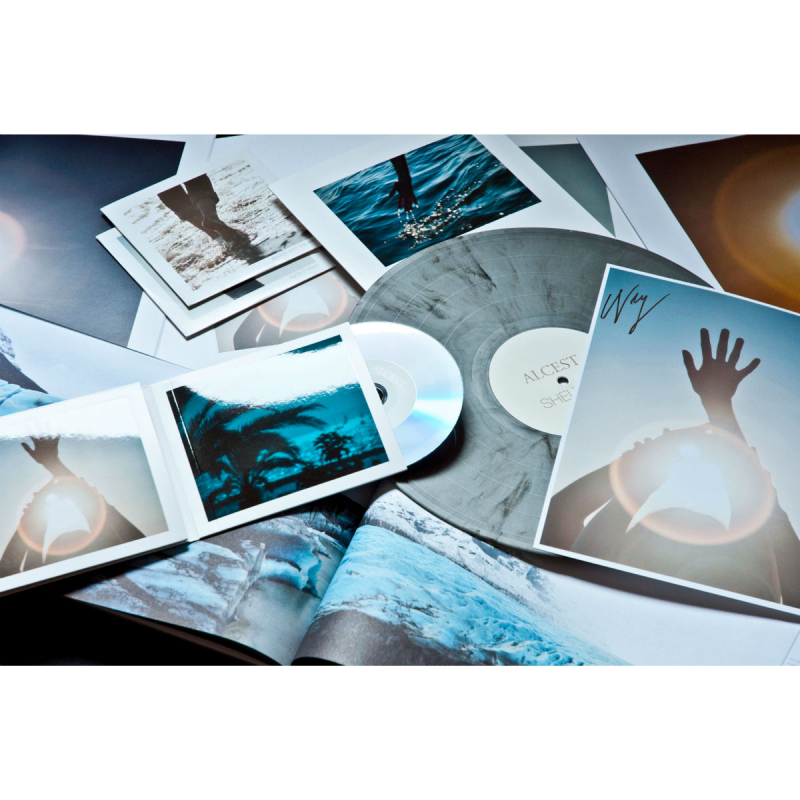 Alcest - Shelter Complete Box  |  silver-black marble