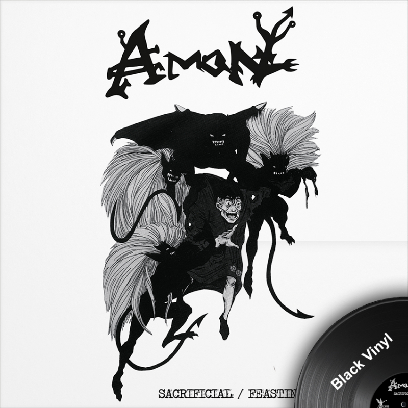 Amon - Sacrificial / Feasting The Beast Vinyl LP  |  Black