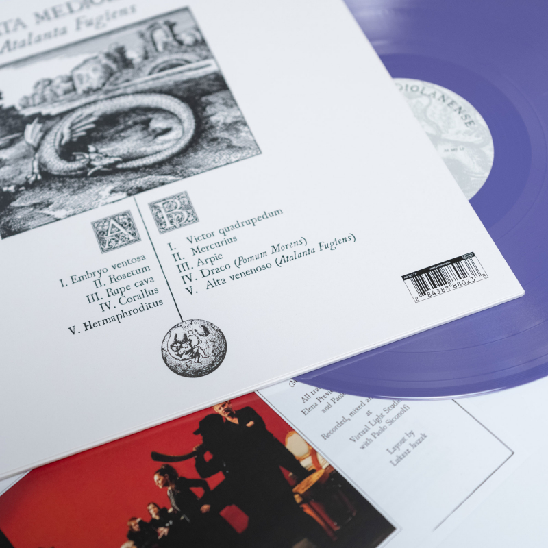 Camerata Mediolanense - Atalanta Fugiens Vinyl LP  |  Purple bio vinyl