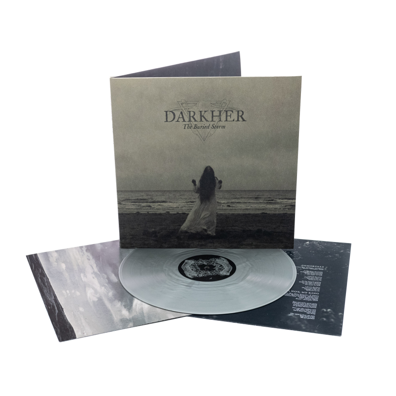 Darkher - The Buried Storm Vinyl Gatefold LP  |  Silver