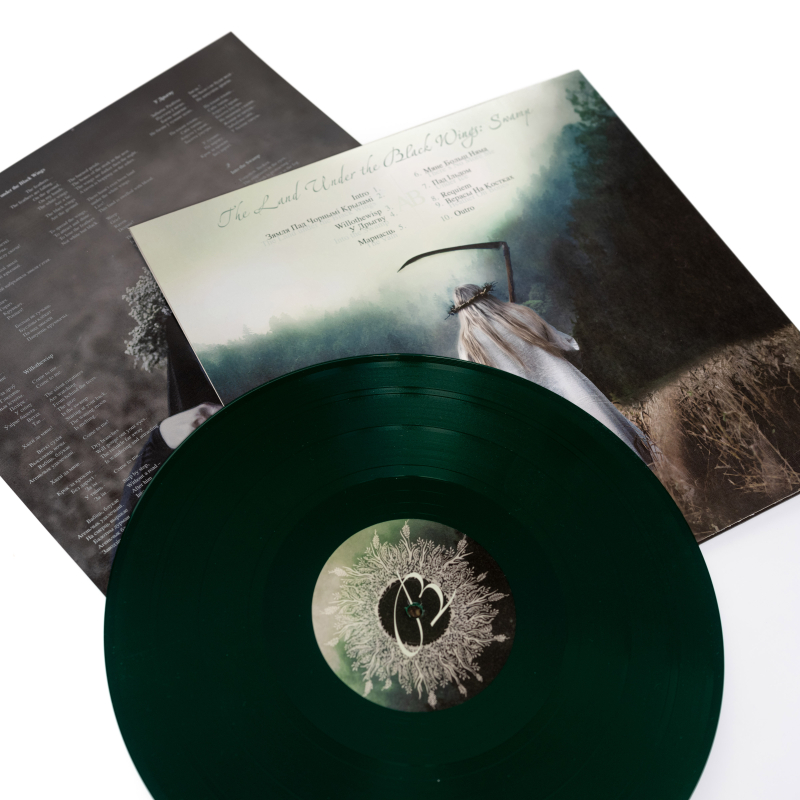 Dymna Lotva - Зямля Пад Чорнымі Крыламі: Дрыгва (The Land Under The Black Wings: Swamp) Vinyl LP  |  Dark Green