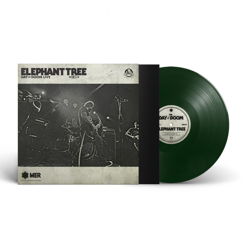 Elephant Tree - Day Of Doom Live Vinyl LP  |  Dark Green  |  MER078LP/B1