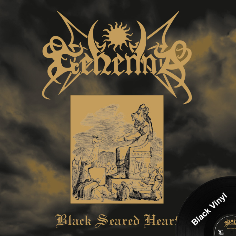 Gehenna - Black Seared Heart Vinyl LP  |  Black