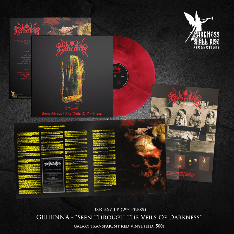 Gehenna - Seen Through The Veils Of Darkness Vinyl LP 