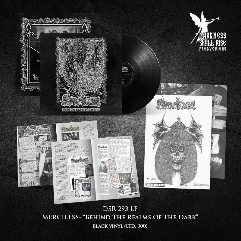 Merciless - Behind The Realms Of The Dark Vinyl LP (DSR293LPblack)