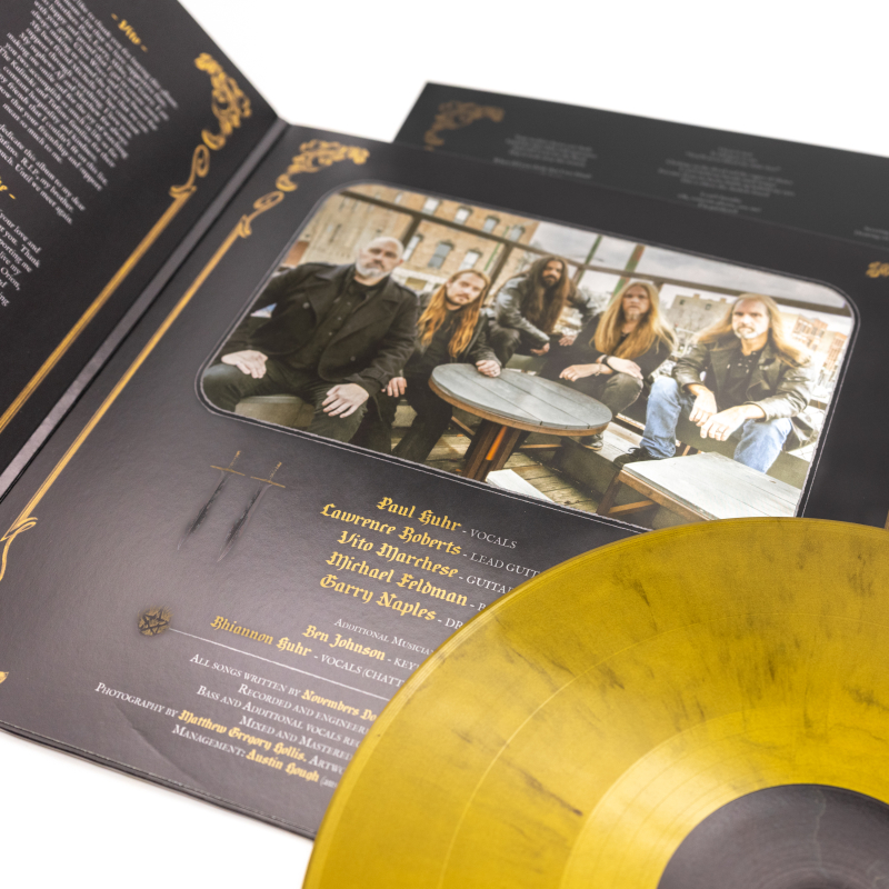Novembers Doom - Major Arcana Vinyl 2-LP Gatefold  |  Gold/Black Marble