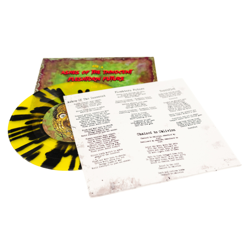 Slaughterday - Terrified Vinyl 7"  |  Splatter