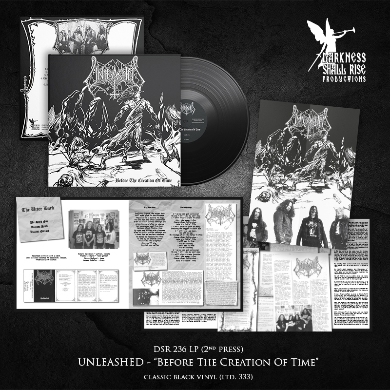 Unleashed - Before The Creation Of Time Vinyl LP  |  DSR236LPblack