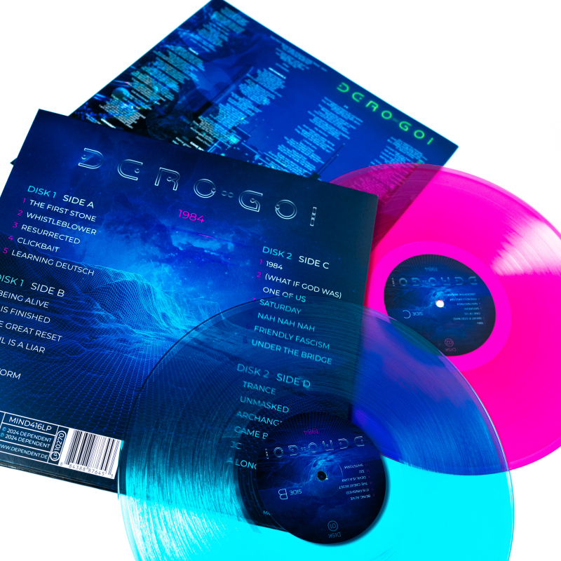 Dero Goi - 1984 Vinyl 2-LP Gatefold  |  Curacao & Neon Pink