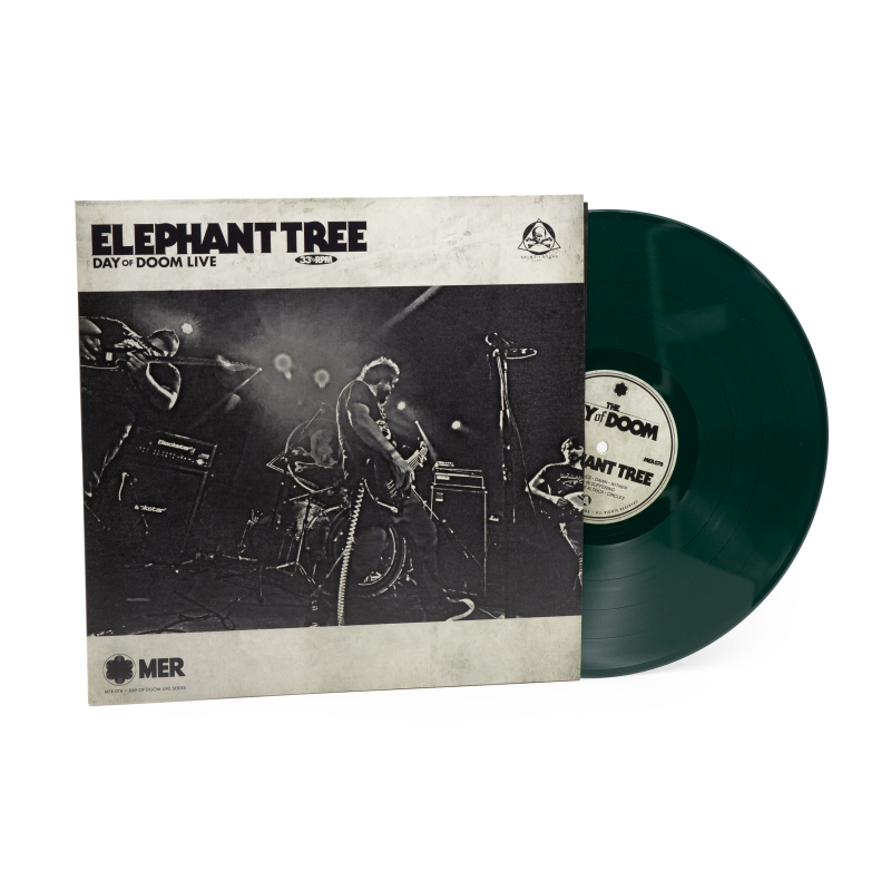 Elephant Tree - Day Of Doom Live Vinyl LP  |  Dark Green  |  MER078LP/B1