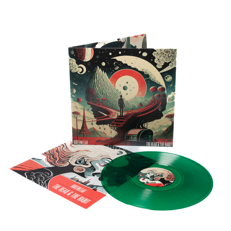 Greenleaf - The Head & The Habit Vinyl Gatefold LP  |  Green transparent