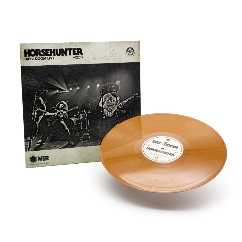 Horsehunter - Day Of Doom Live Vinyl LP  |  Brown  |  MER081LP/B1