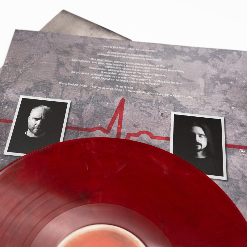 Sleeping Pulse - Under The Same Sky Vinyl LP  |  Red/Black/White Marble