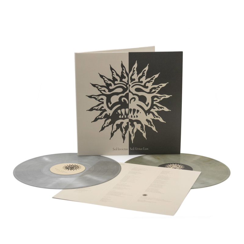 Sol Invictus - Sol Veritas Lux Vinyl 2-LP Gatefold  |  Clear/Silver Mixed