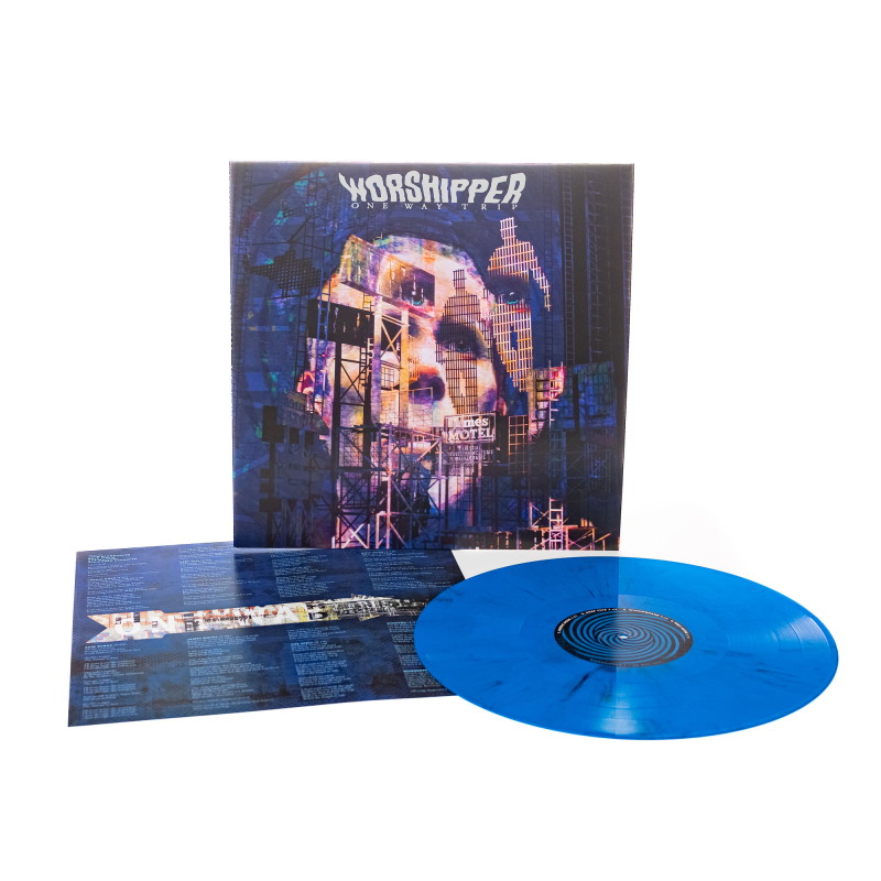 Worshipper - One Way Trip Vinyl LP  |  Blue/Black Marble