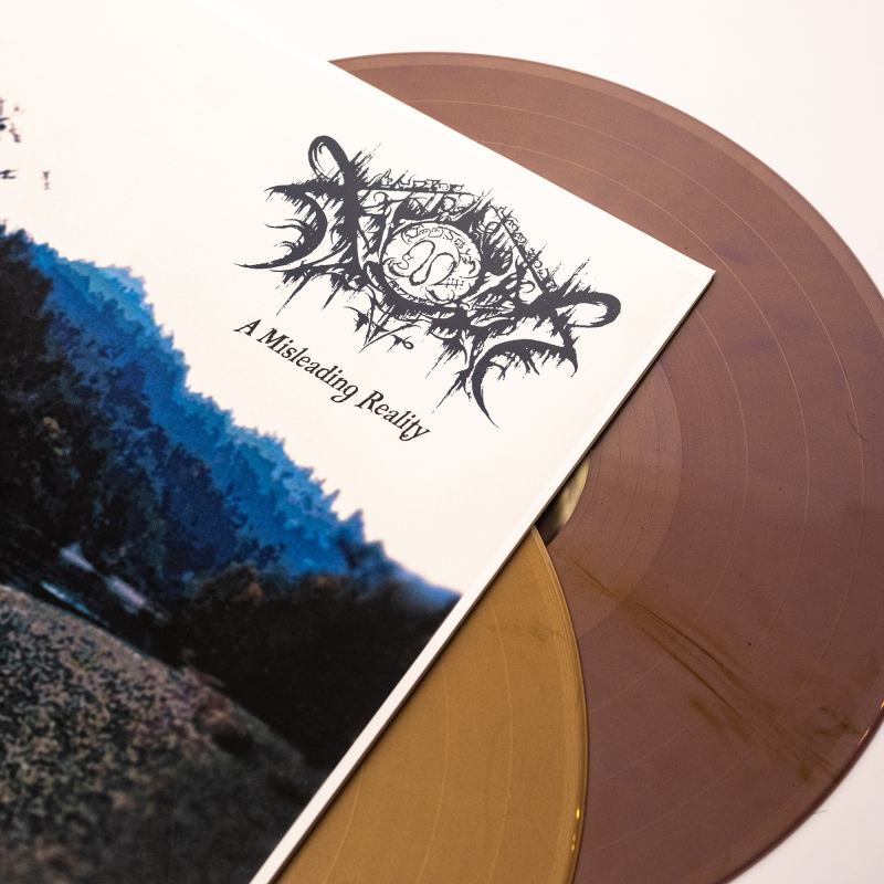 Xasthur - A Misleading Reality Vinyl 2-LP Gatefold  |  Gold/Purple Marble