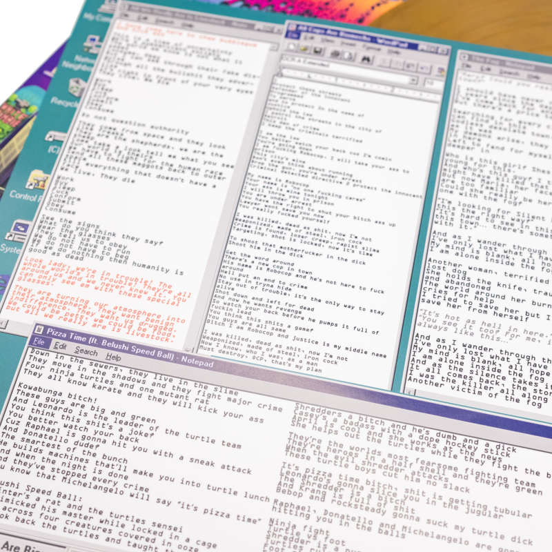 Bonginator - Retrodeath Vinyl LP  |  Yellow/Black Marble