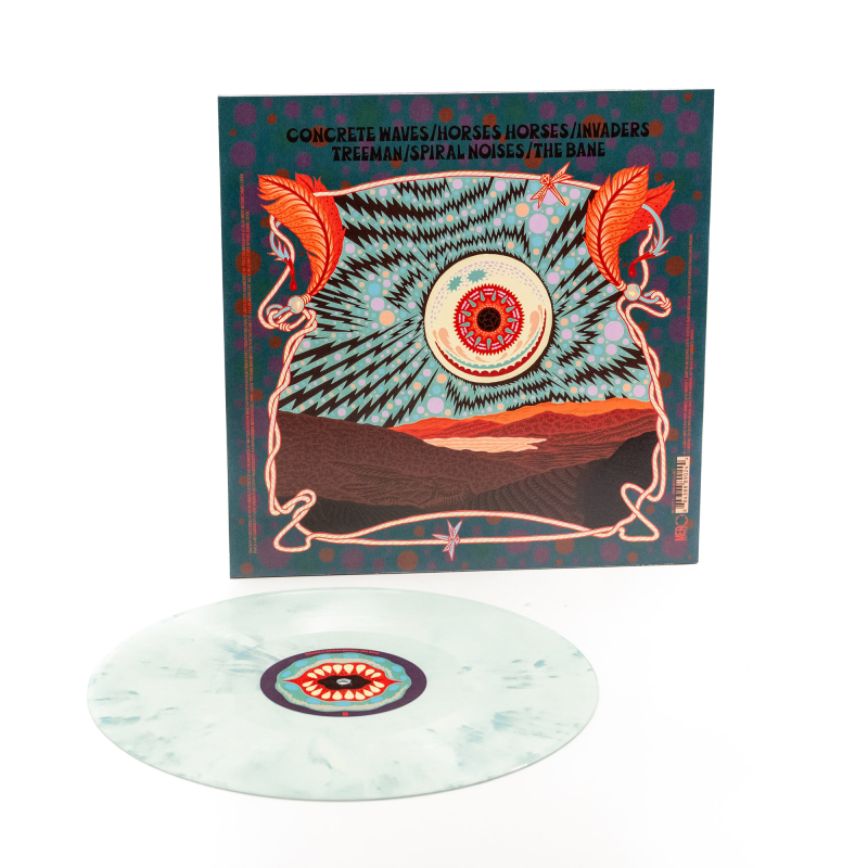Domkraft - Domkraft Vinyl LP  |  White/Blue Marble