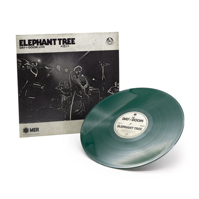 Elephant Tree - Day Of Doom Live Vinyl LP  |  Dark Green  |  MER078LP/B1