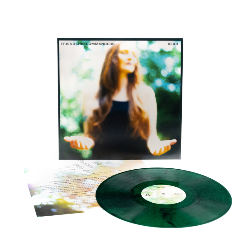 Friendship Commanders - Bear Vinyl LP  |  Green/Black Marble